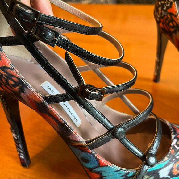 Tabitha Simmons Multicolour Strappy Stilettos – Size 37 – Never Worn - Picture 6 of 6